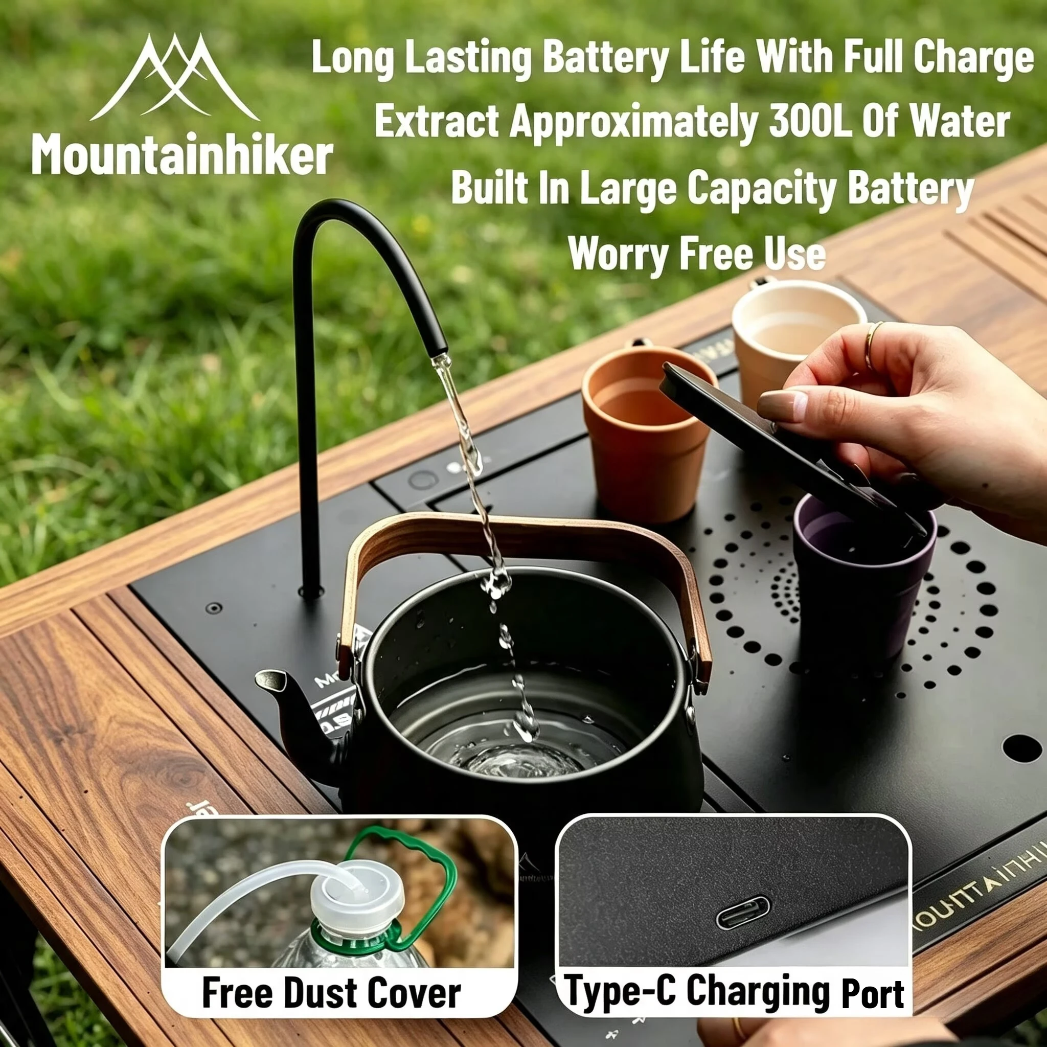 Folding Picnic Table - IGT Elektrische Waterdispenser Camping IGT Waterdichte