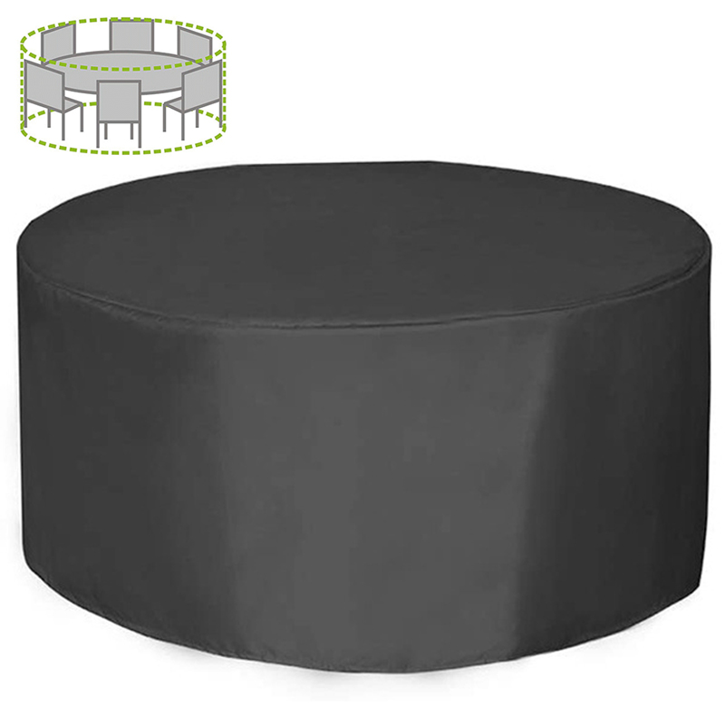 Outdoor Furniture Heavy - 12 maten ronde meubelhoes 210D zware