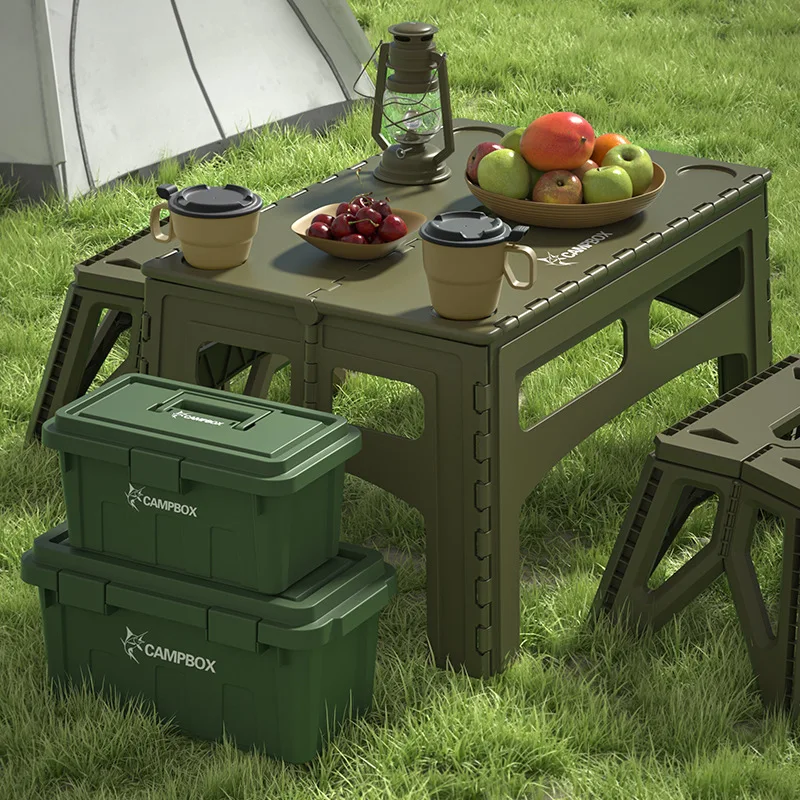 Outdoor Furniture Australia - Opvouwbare draagbare buiten verlengde plastic campingtafel