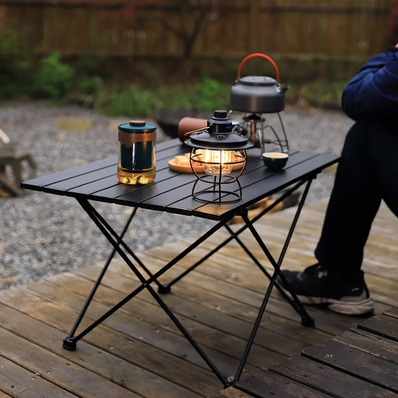 Outdoor Furniture Australia - Draagbare opvouwbare aluminium tafel voor buiten,