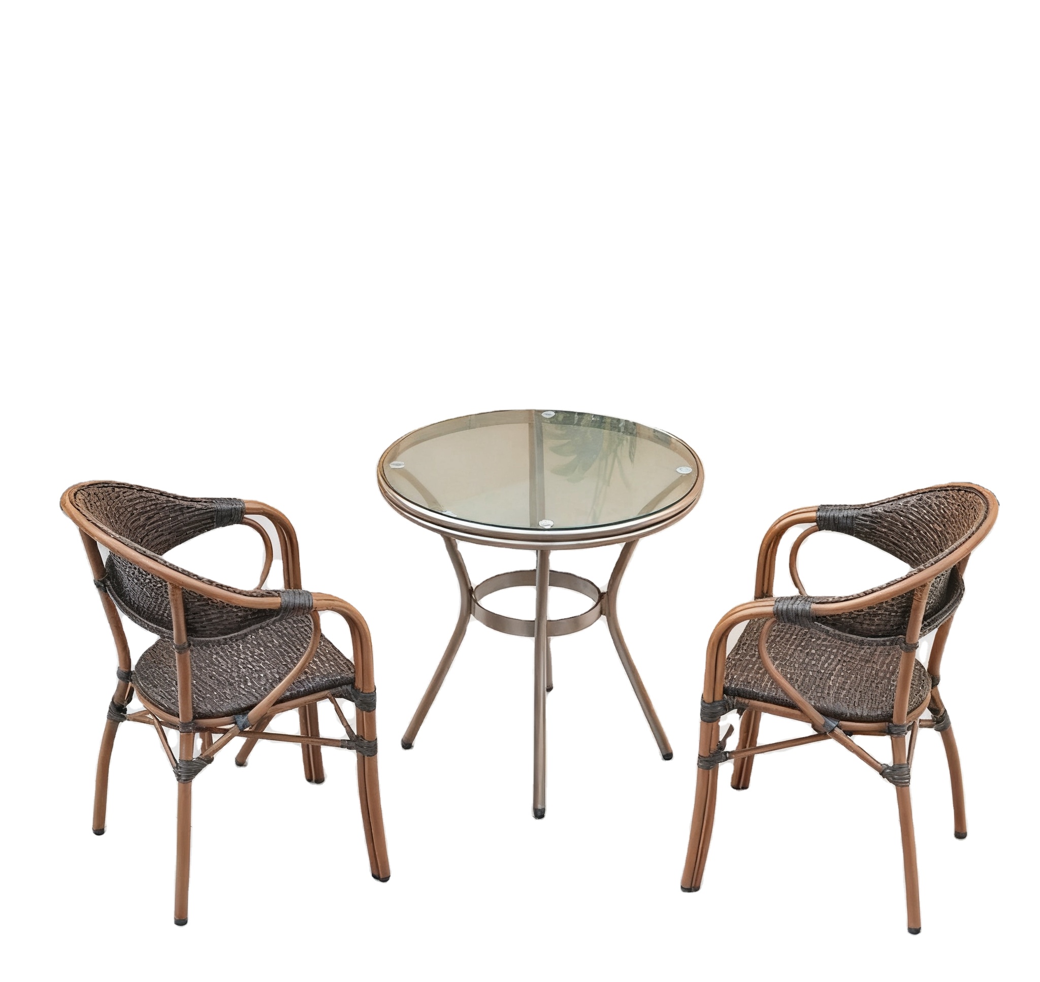 Stapelbare wicker bistrostoel  - Outdoor Furniture Dining Set recensie en prijs