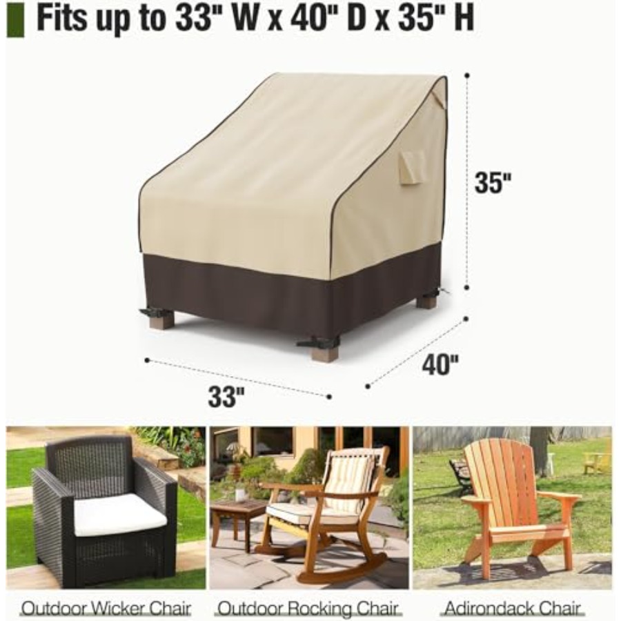 Tuinstoelhoes waterdicht, UV-b - Outdoor Furniture Heavy recensie en prijs