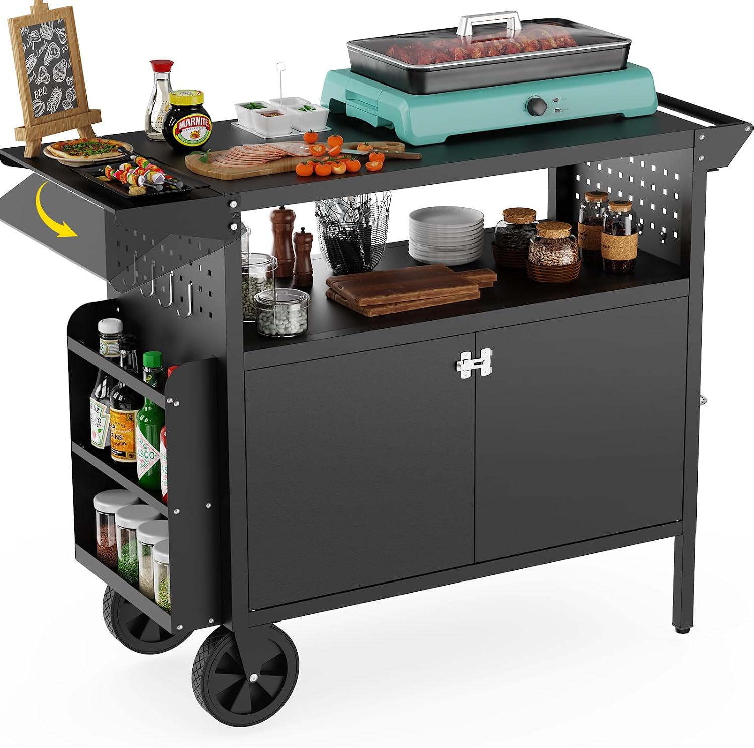 Buitenkeuken op wielen met opb - Outdoor Furniture Heavy recensie en prijs