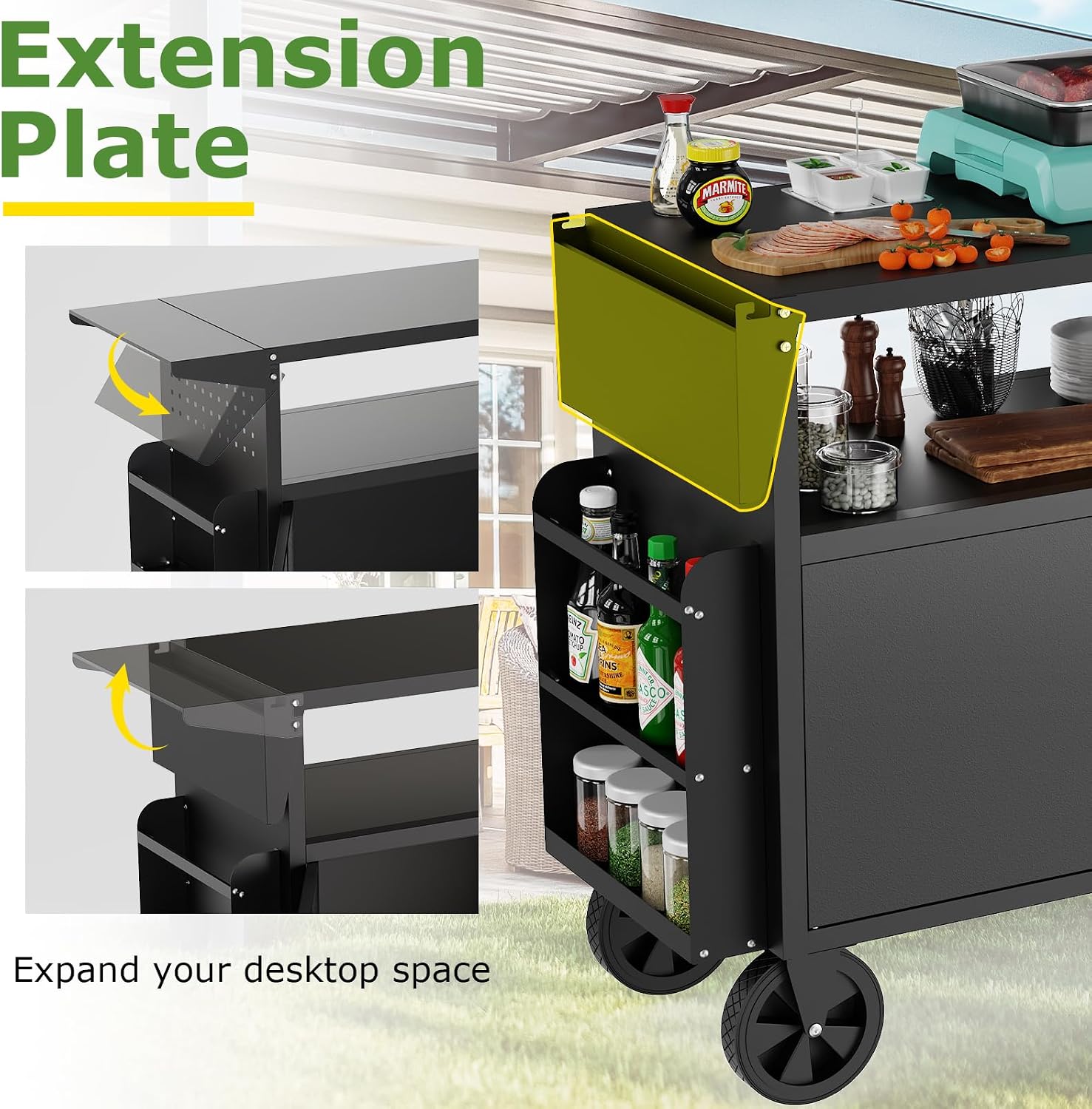 Buitenkeuken op wielen met opb - Outdoor Furniture Heavy recensie en prijs