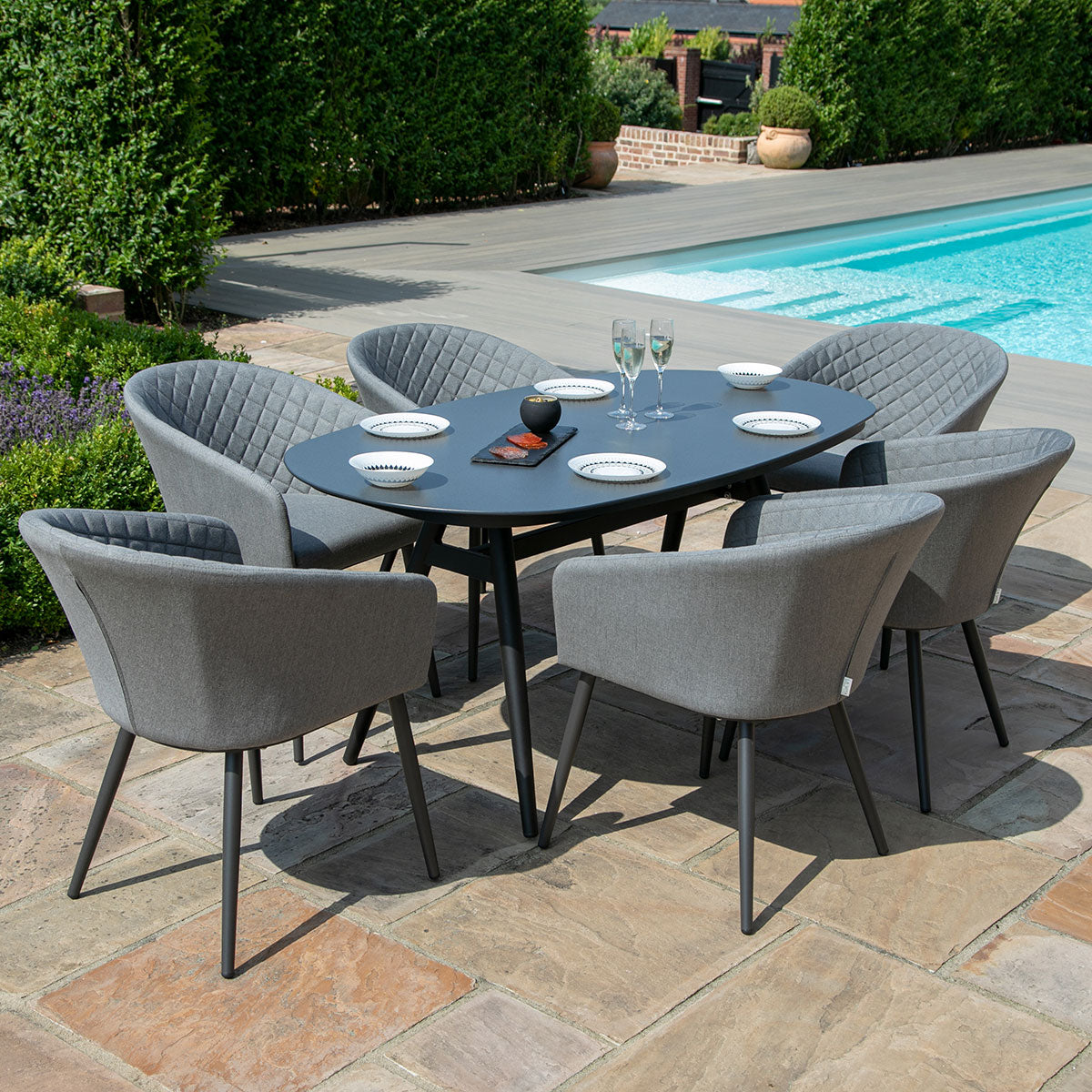 Moderne eenvoudige patio-eetse - Outdoor Furniture Dining Set recensie en prijs