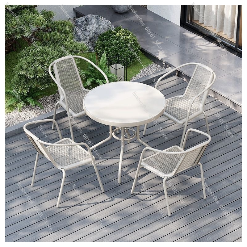 Opklapbare tuintafel en 2 stoe - Outdoor Furniture Dining Set recensie en prijs