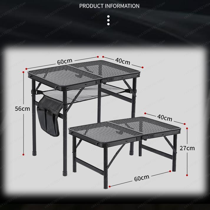 Draagbare lichtgewicht roestvr - Folding Picnic Table recensie en prijs