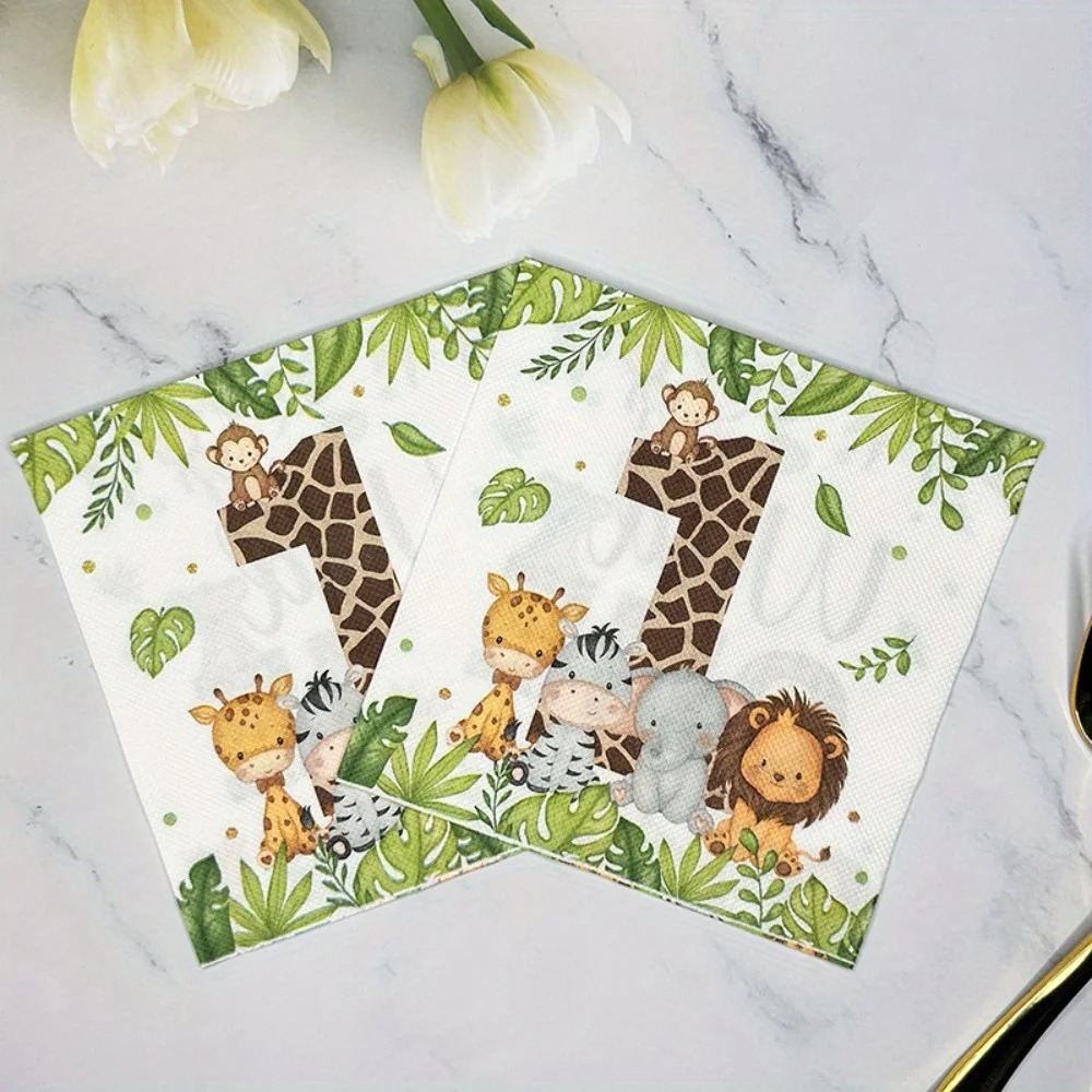 20 stks/zak Jungle Animal Wild - Folding Picnic Table recensie en prijs