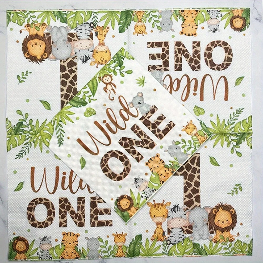 20 stks/zak Jungle Animal Wild - Folding Picnic Table recensie en prijs