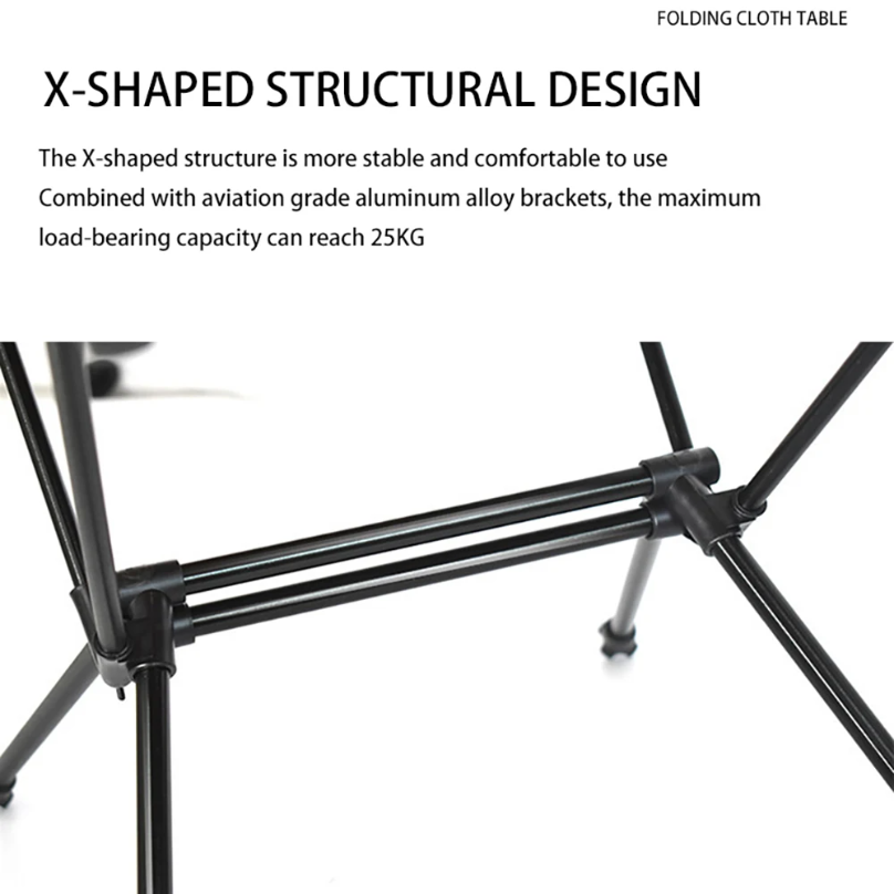 Campingtafel van Oxford-stof O - Folding Picnic Table recensie en prijs