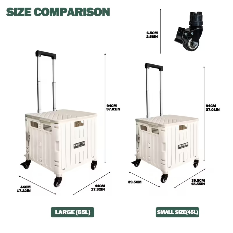 Draagbare boodschappentrolley, - Outdoor Furniture Shop recensie en prijs