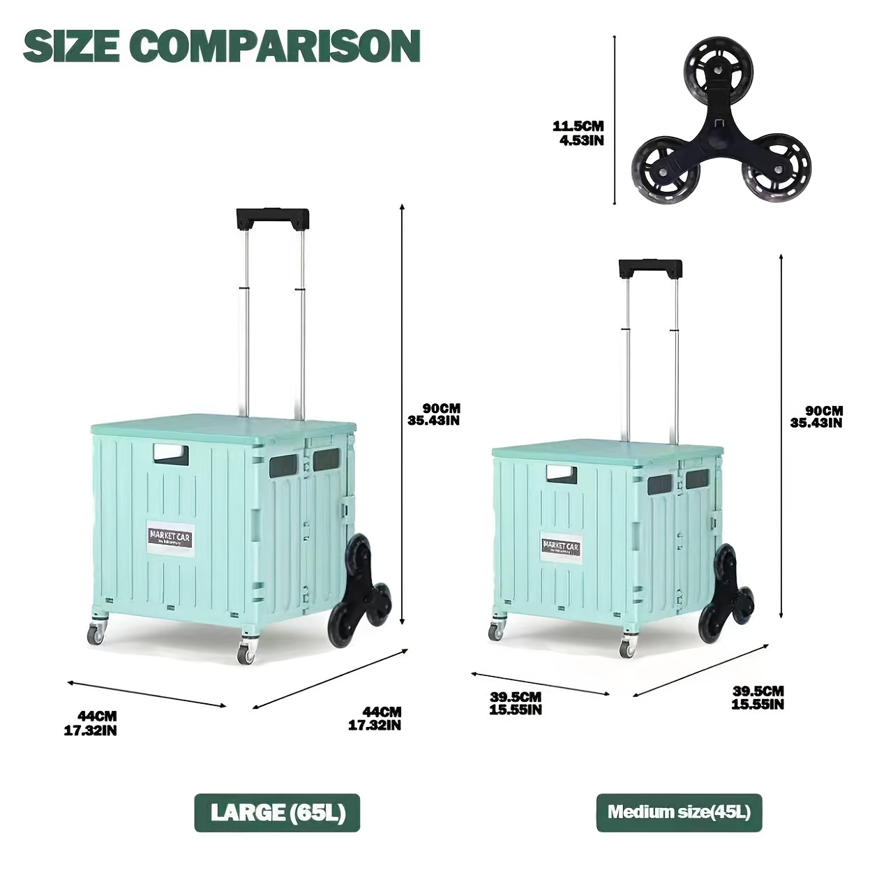 Draagbare boodschappentrolley, - Outdoor Furniture Shop recensie en prijs